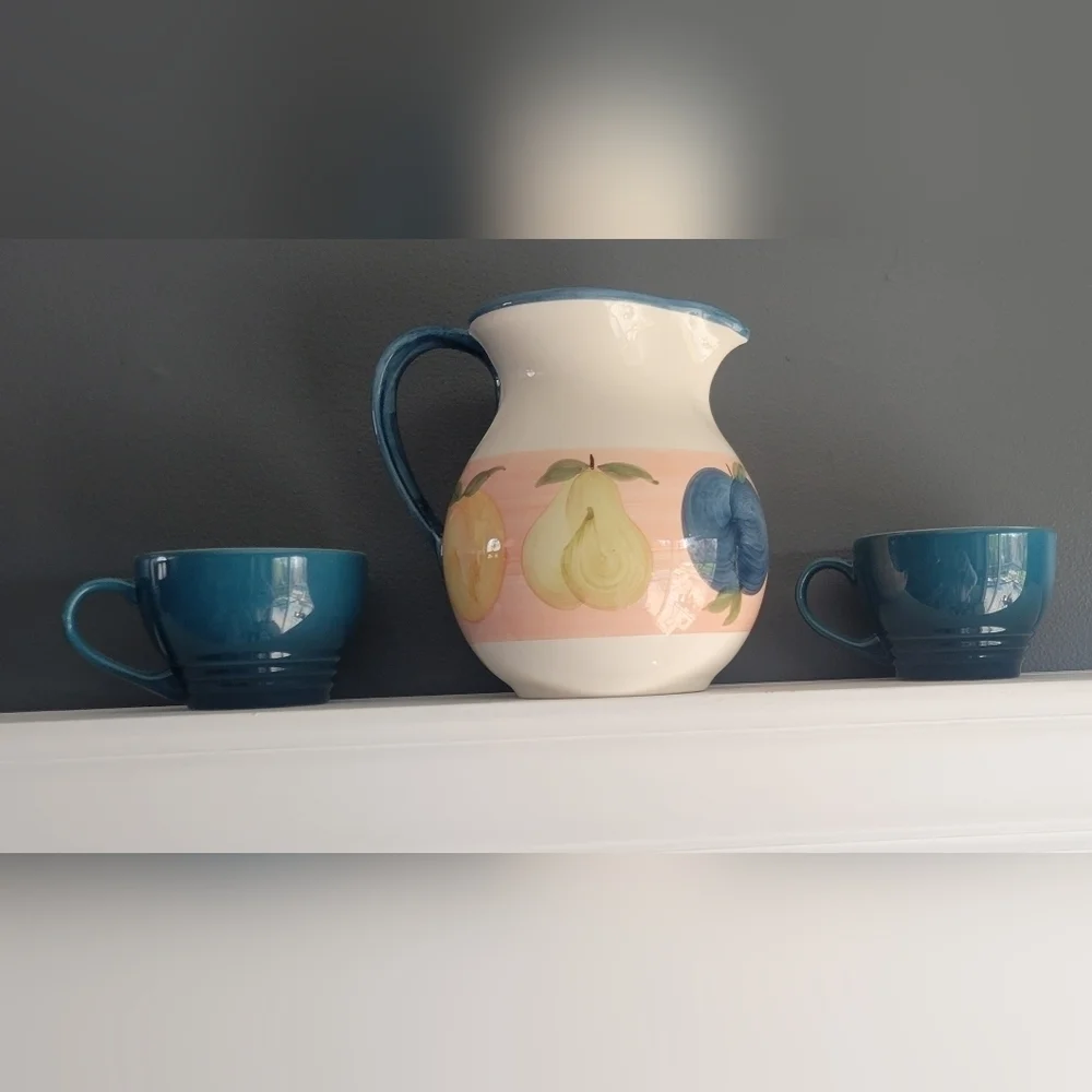 Pretty Ceramic Pitcher